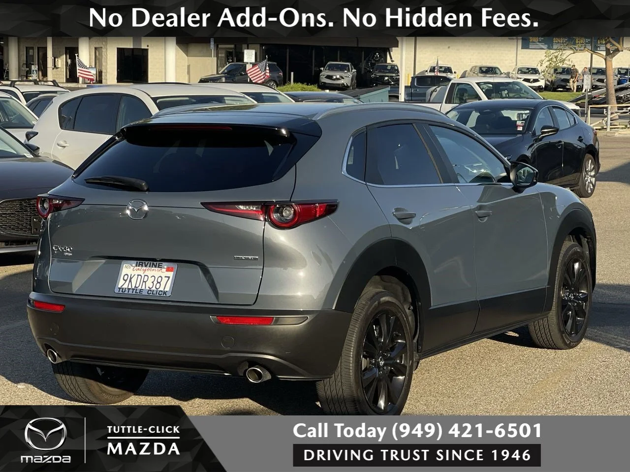 Used 2023 Polymetal Gray Metallic Mazda 2.5 S Carbon Edition image 15