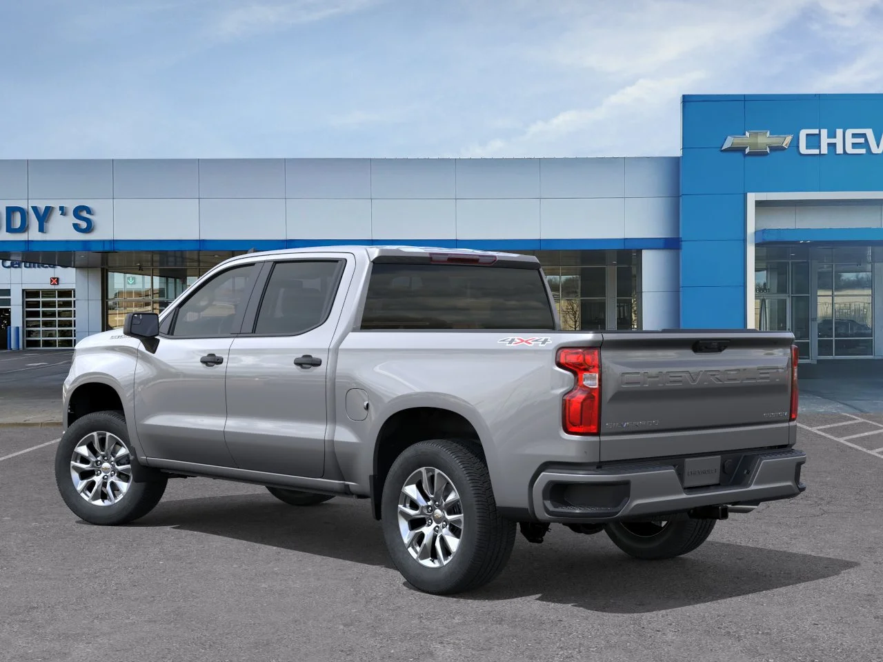 New 2026 Sterling Gray Metallic Chevrolet Custom image 3