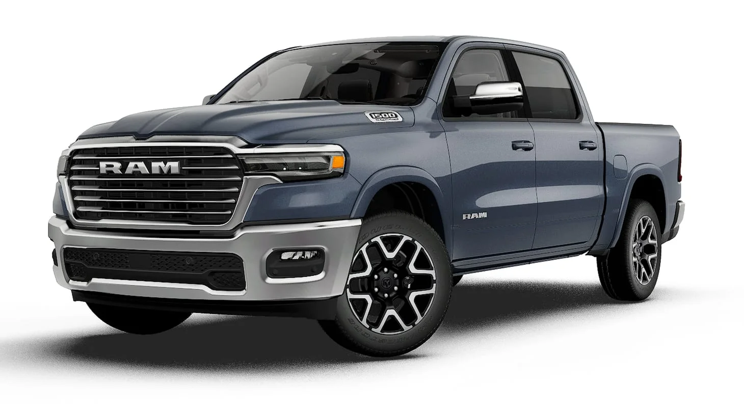 New 2027 Forged Blue Metallic Exterior Paint RAM LARAMIE image 1