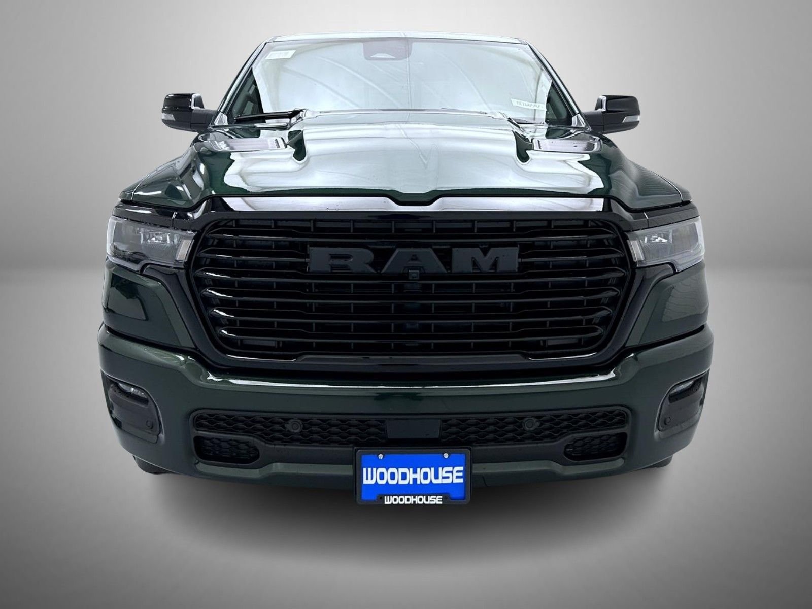 New 2026 Serrano-Green Metallic Exterior Paint RAM Laramie image 2
