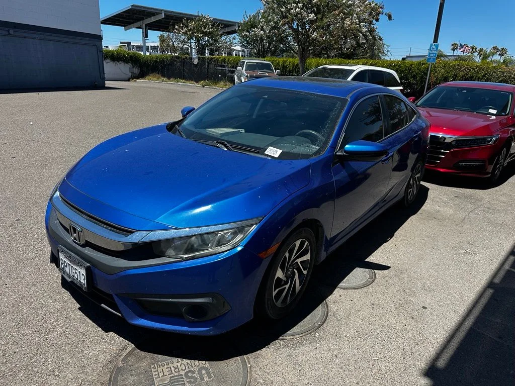 Used 2016 Blue Honda EX image 11