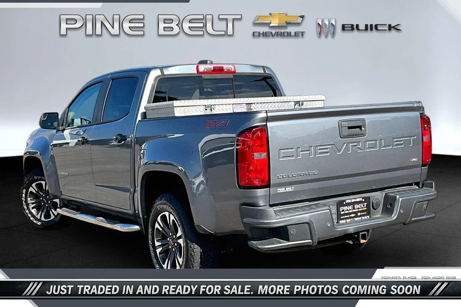 Used 2021 SATIN STEEL METALLIC Chevrolet 4WD Z71 image 2
