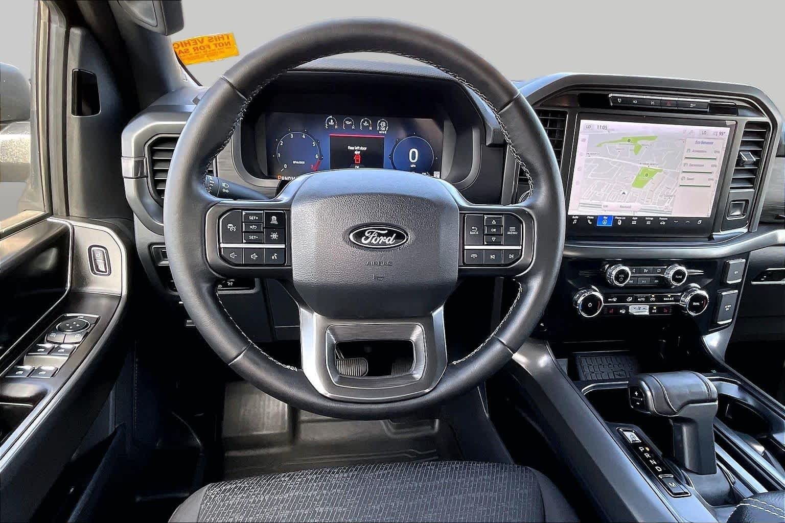 Used 2024 Agate Black Metallic Ford XLT image 6