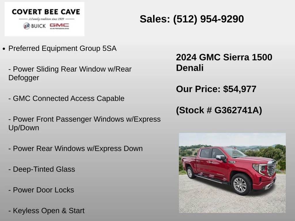 Used 2024 Red GMC Denali image 6