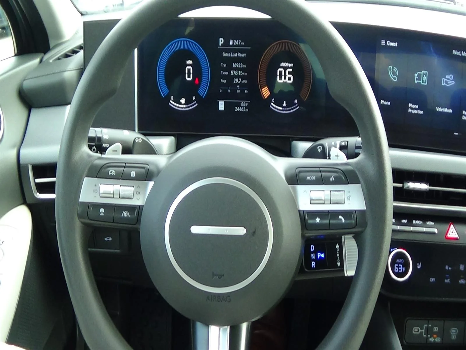 Used 2025 Portofino Gray Metallic (t2g) Hyundai SEL image 18