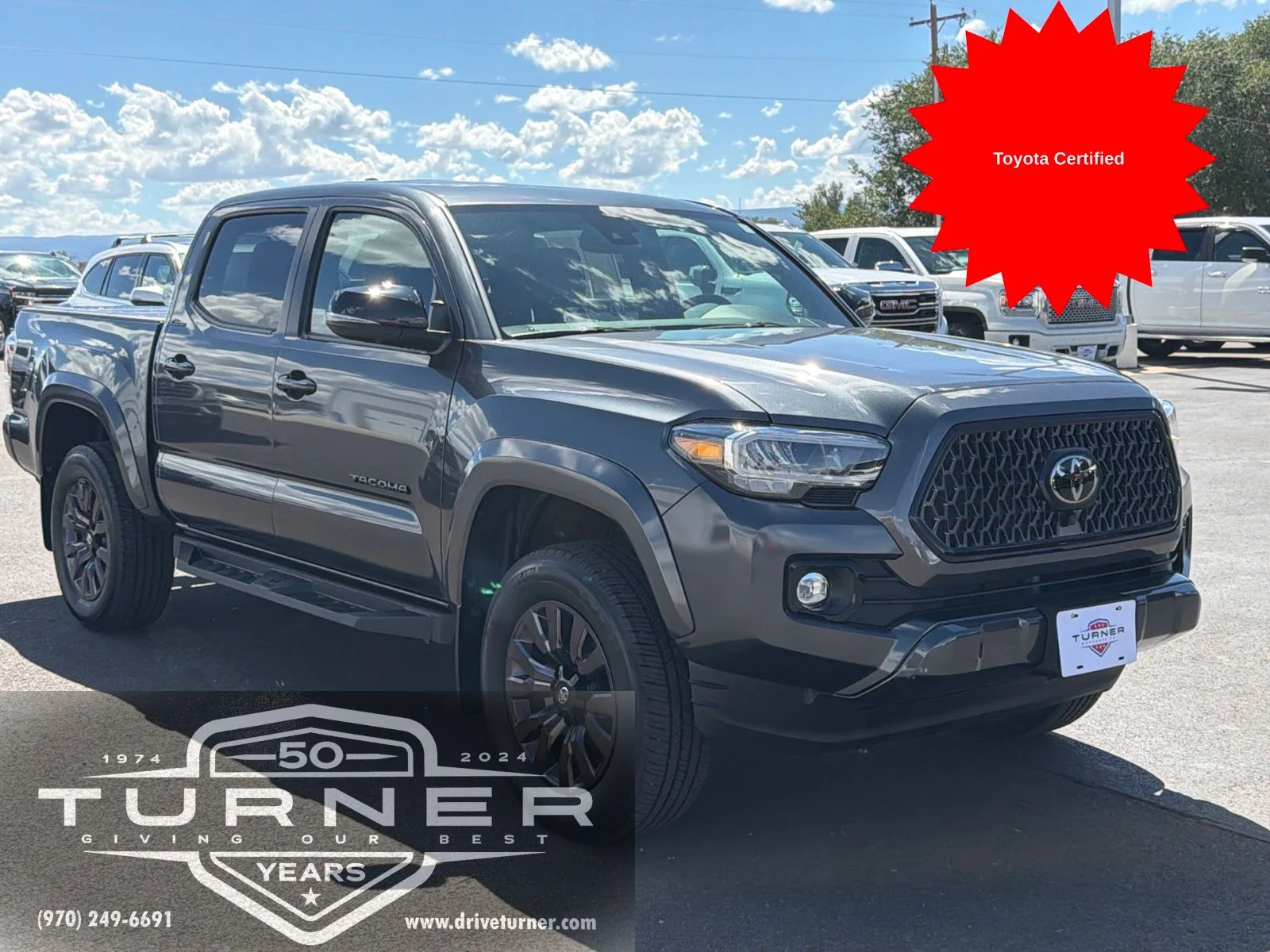 Certified Used 2022 Gray Toyota Limited image 1