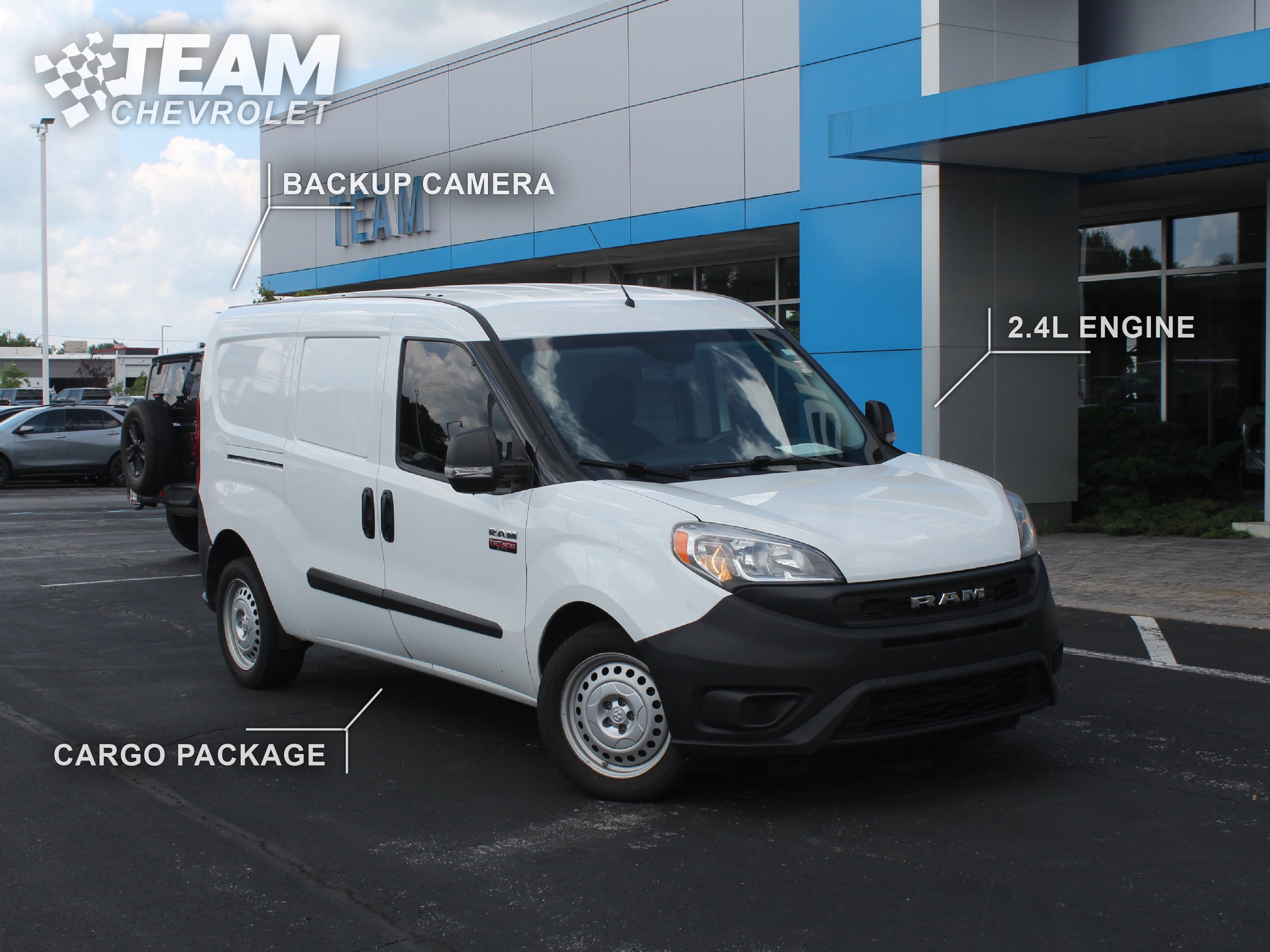 Used 2021 RAM Promaster City Tradesman with VIN ZFBHRFAB5M6U21875 for sale in Valparaiso, IN