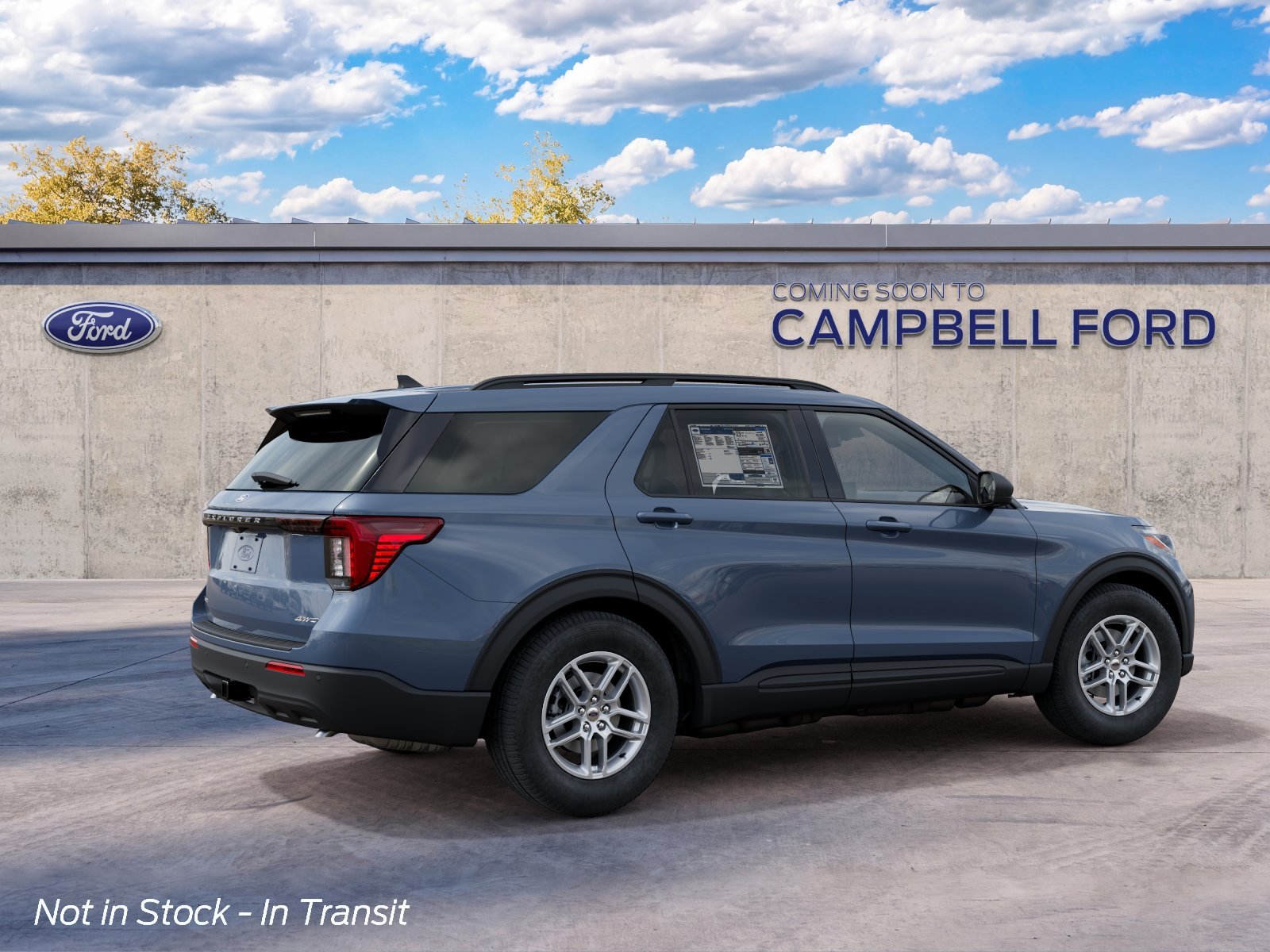 New 2027 Vapor Blue Metallic Ford Active image 6