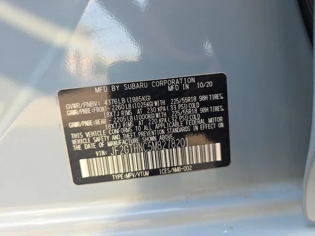 Used 2021 Gray Subaru Limited image 36