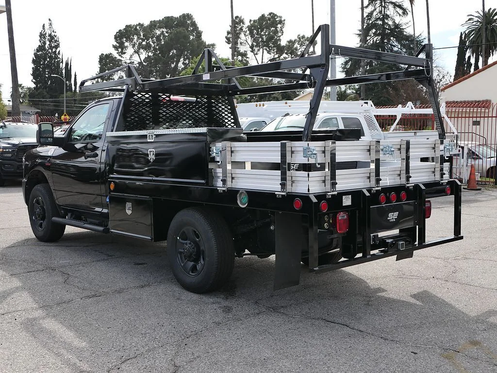 New 2026 Diamond Black Crystal Pearlcoat RAM Tradesman image 8