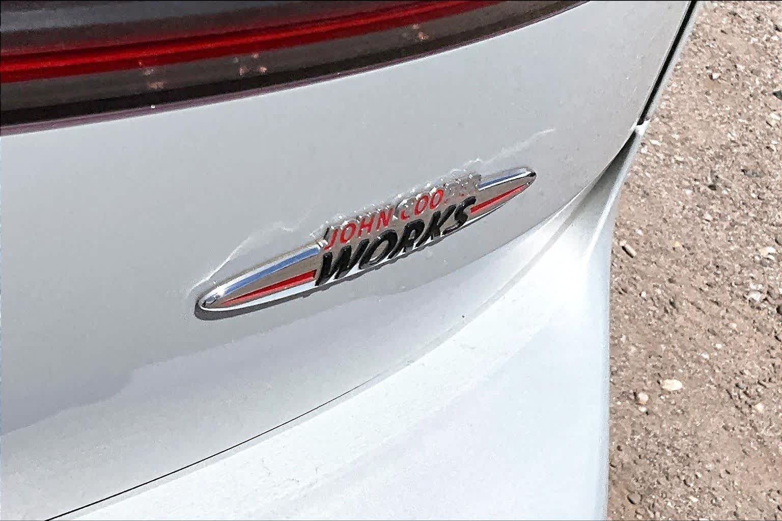 Used 2020 White Silver Metallic MINI John Cooper Works image 8