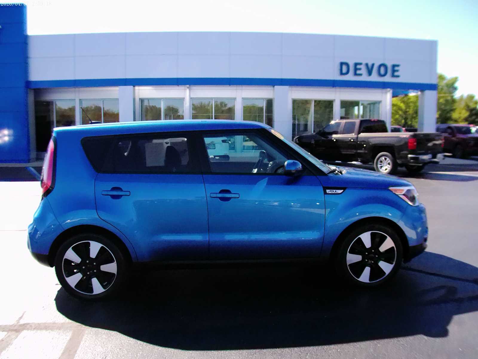 Used 2017 Kia Soul + with VIN KNDJP3A5XH7415938 for sale in Alexandria, IN