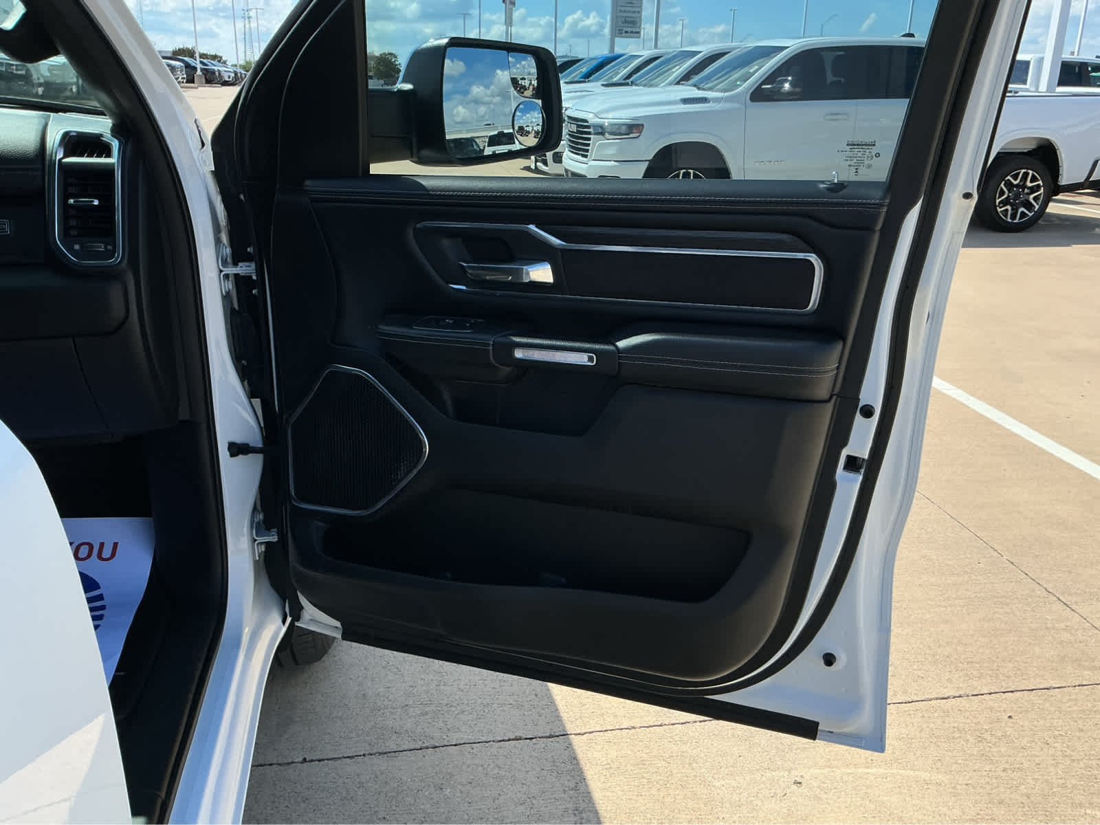 Used 2024 Bright White Clearcoat Ram Laramie image 22