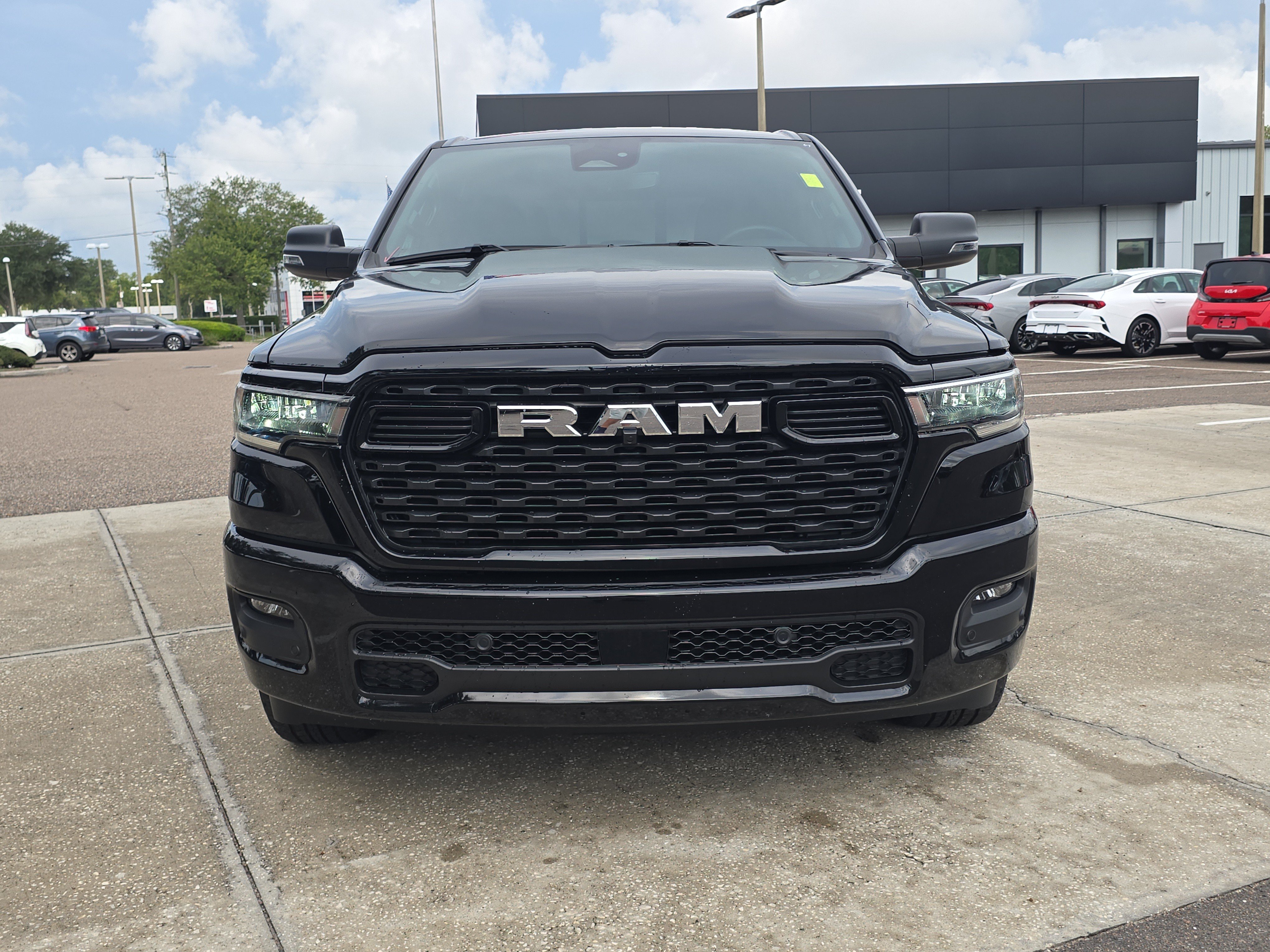 Used 2025 Diamond Black Crystal Pearlcoat Ram Big Horn image 3