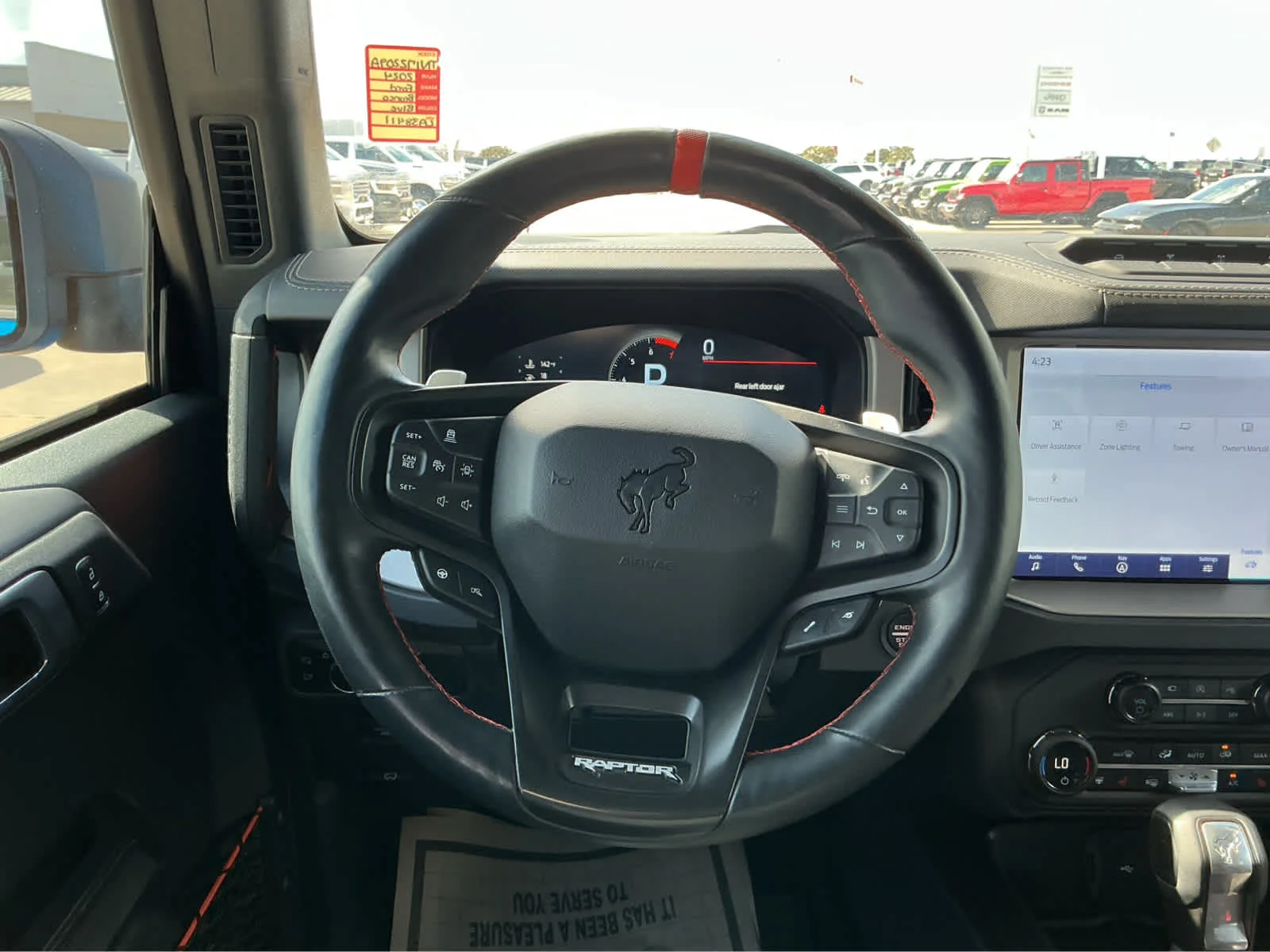 Used 2024 Velocity Blue Metallic Ford Raptor image 25
