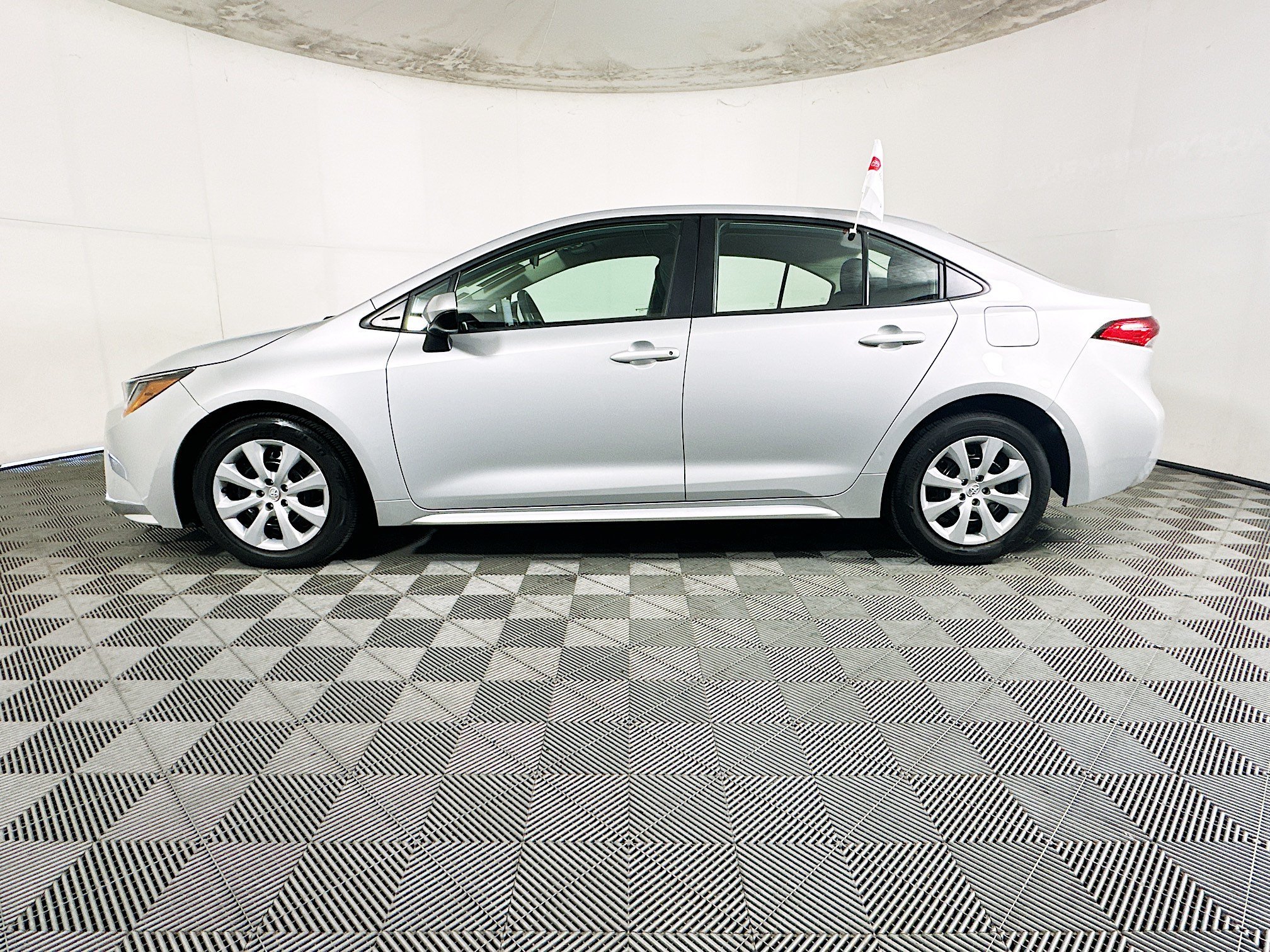 Certified Used 2024 Classic Silver Metallic Toyota LE image 6