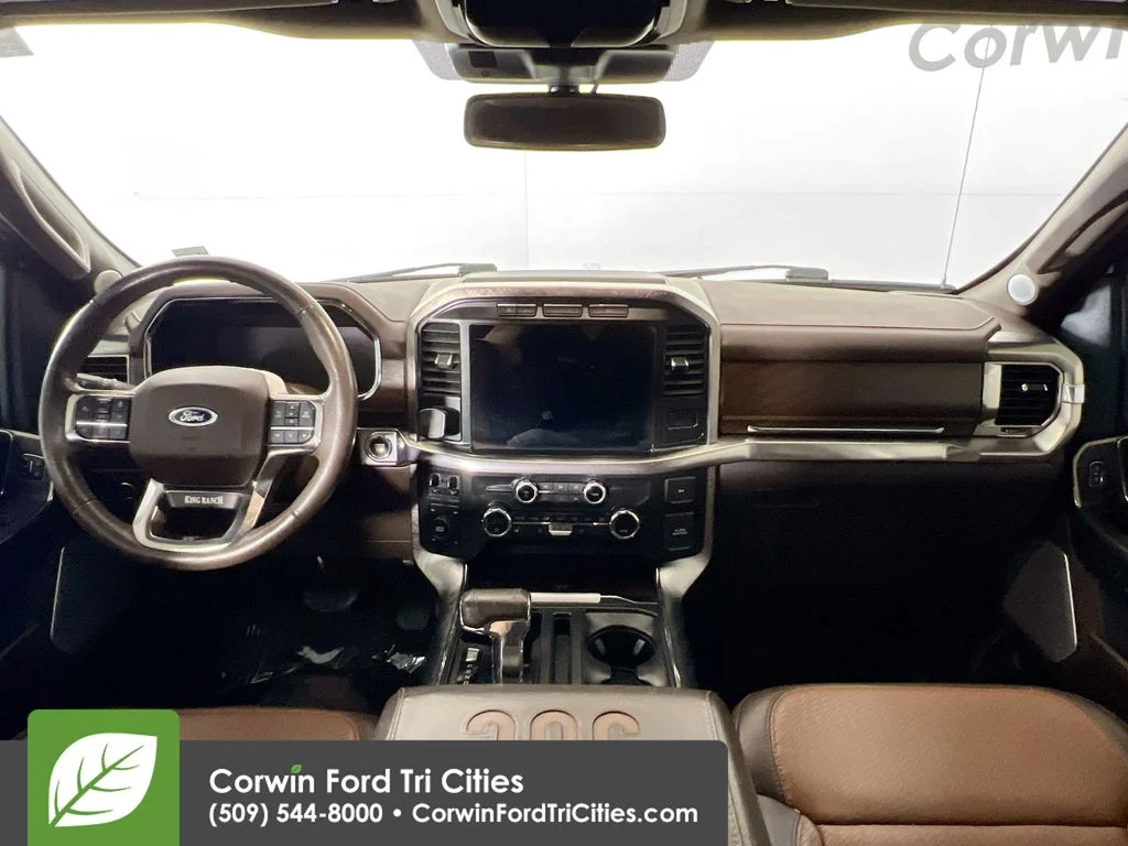 Used 2021 Oxford White Ford King Ranch image 7