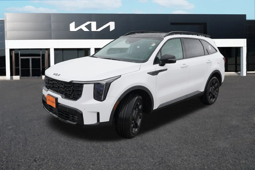 New 2026 Glacial White Pearl Kia X-Line EX AWD image 7