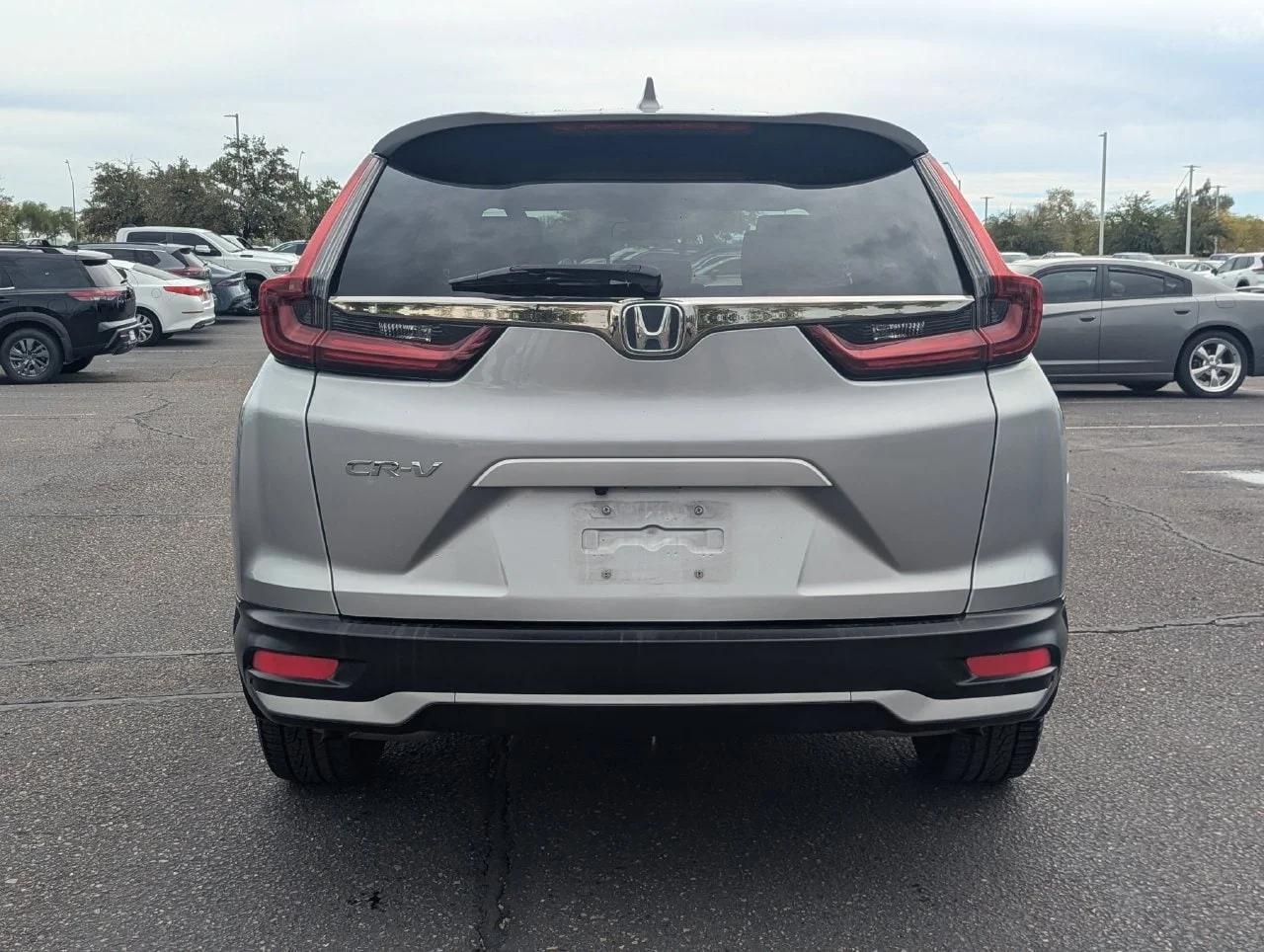 Used 2021 Lunar Silver Metallic Honda EX image 4