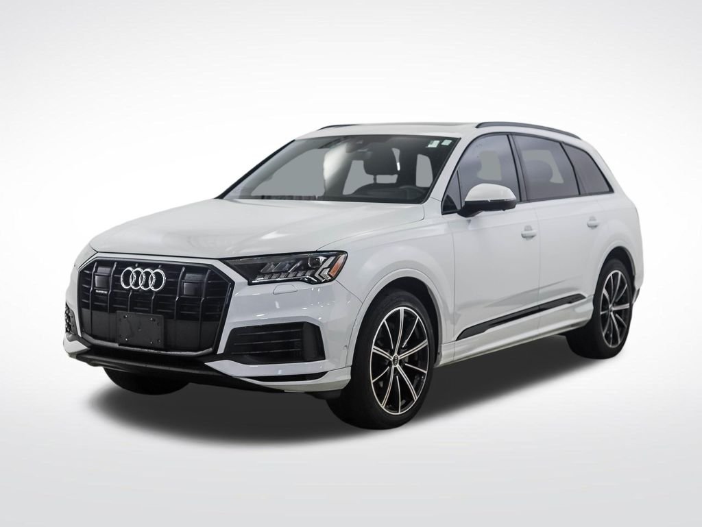 Used 2022 Glacier White Metallic Audi 55 Prestige image 1