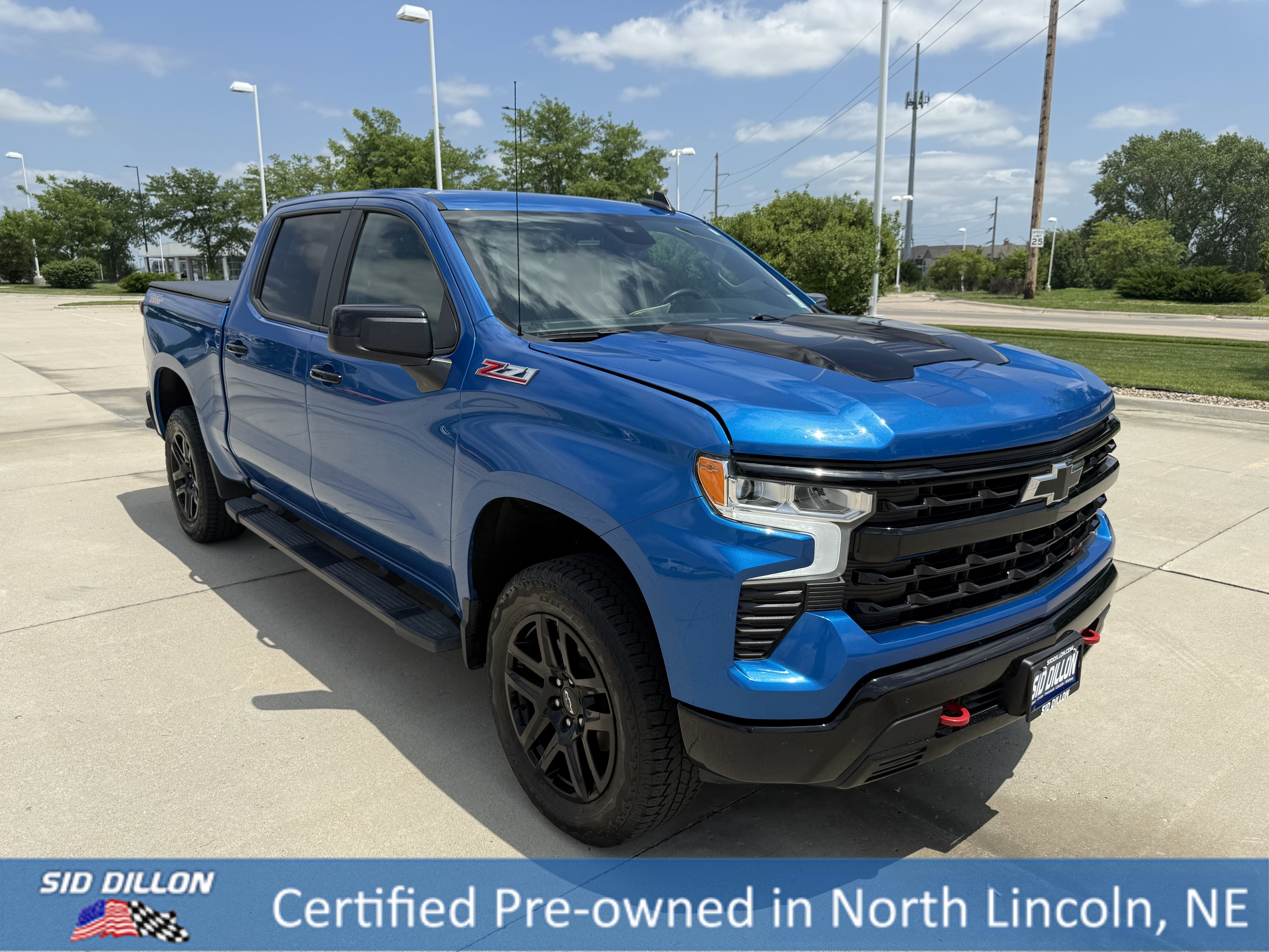 Used 2023 Glacier Blue Metallic Chevrolet LT Trail Boss image 6