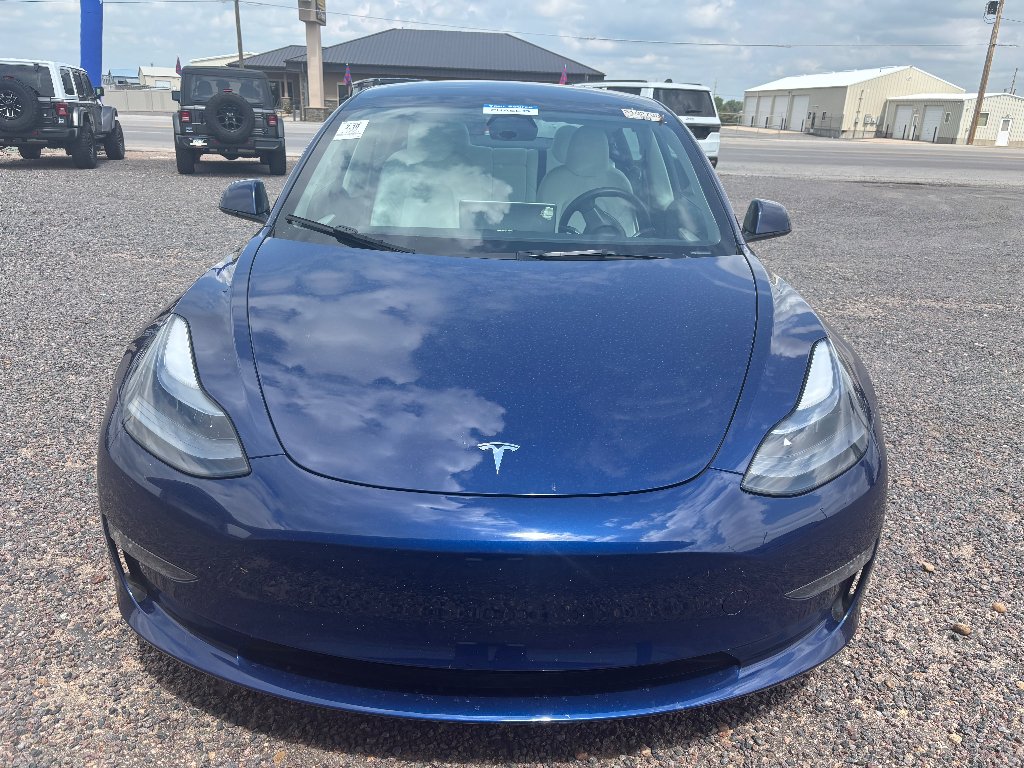Used 2023 Deep Blue Metallic Tesla Long Range image 1