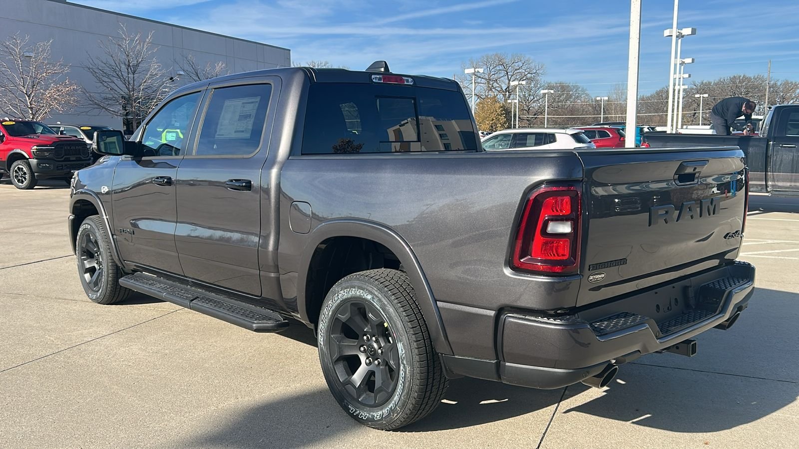 New 2026 Granite Crystal Metallic Clear-Coat Exterior Paint RAM Big Horn/Lone Star image 5