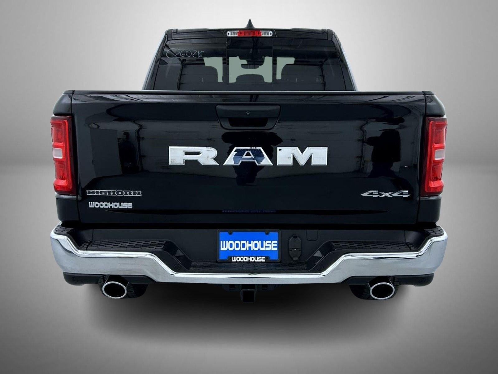 New 2026 Diamond Black Crystal Pearl-Coat Exterior Paint RAM Big Horn/Lone Star image 6