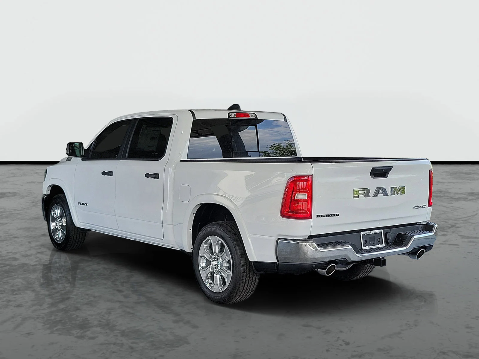 New 2026 Bright White Clear-Coat Exterior Paint RAM Big Horn image 2