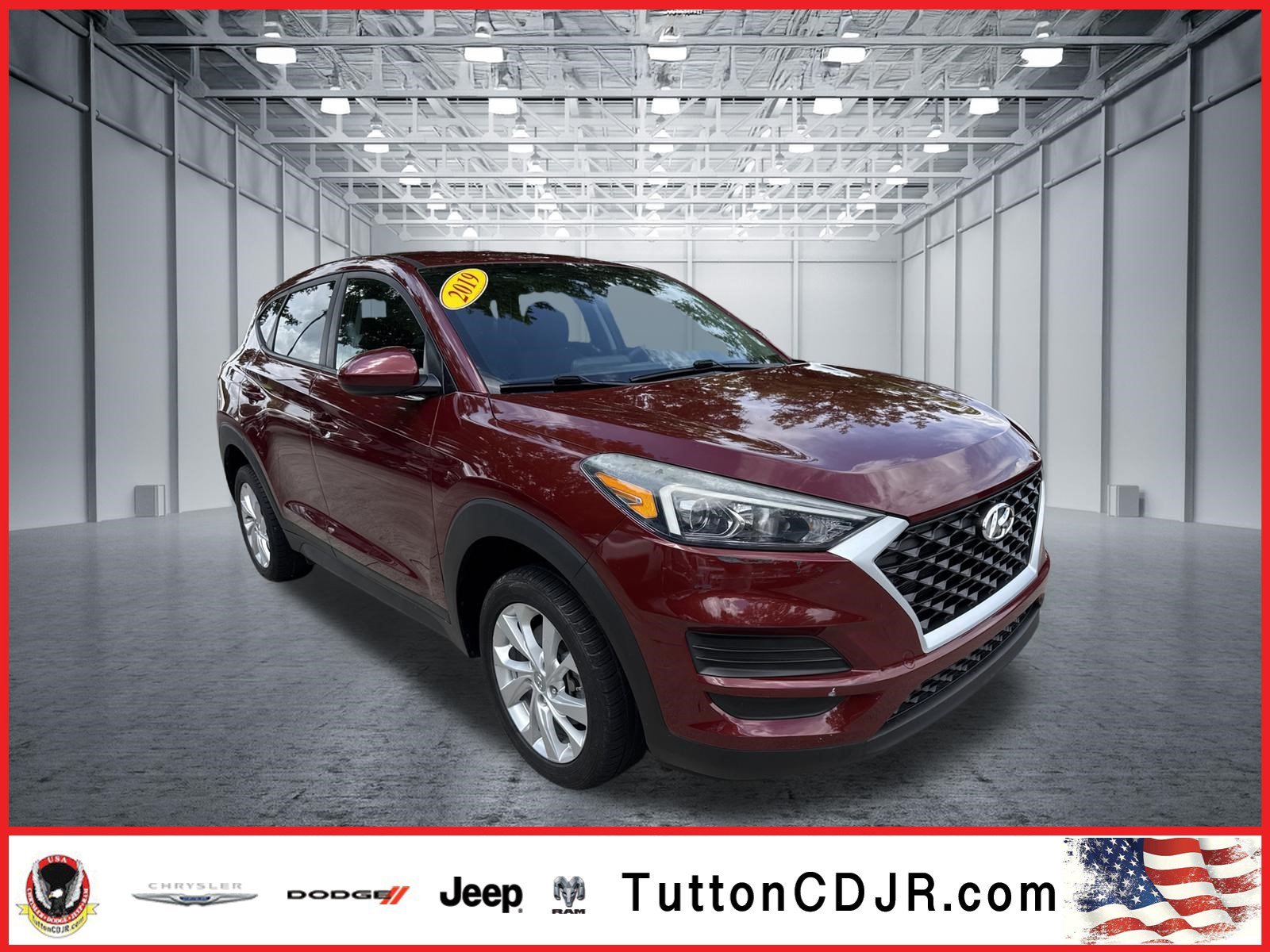 Used 2019 Gemstone Red Hyundai SE image 1