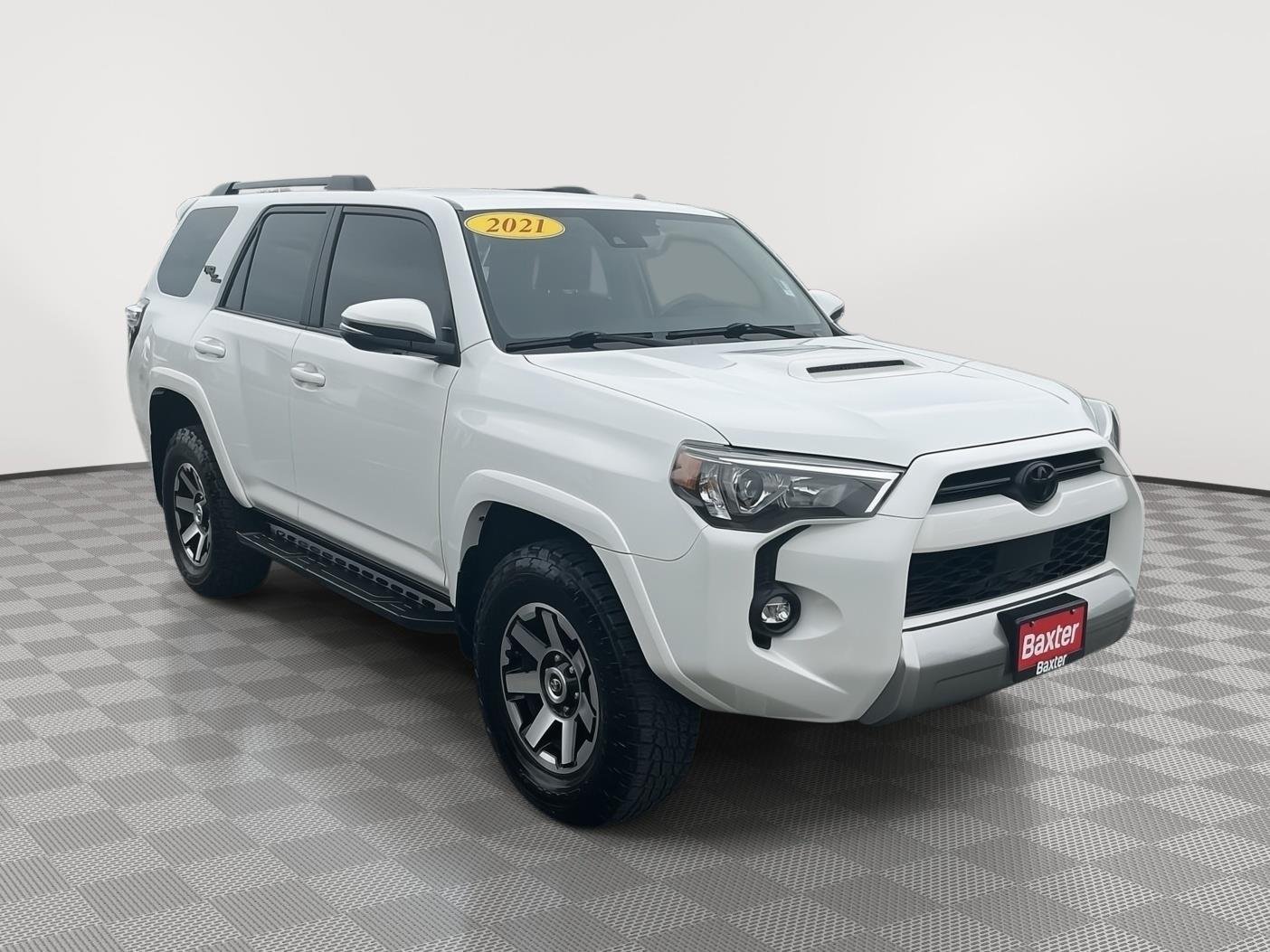 Certified Used 2021 Super White Toyota TRD Off Road Premium image 1