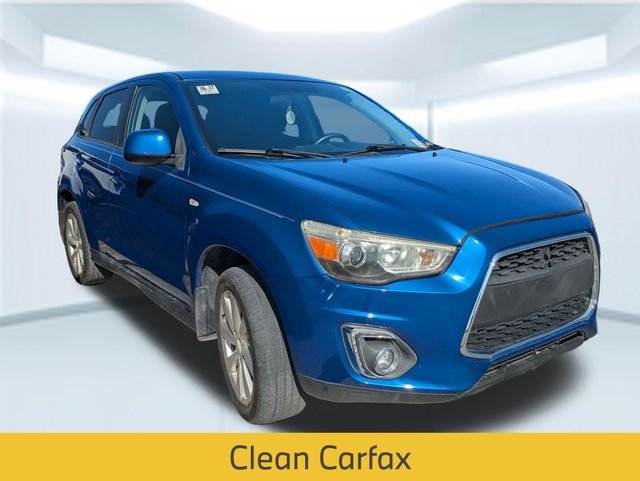 Used 2015 Octane Blue Metallic Mitsubishi ES image 2