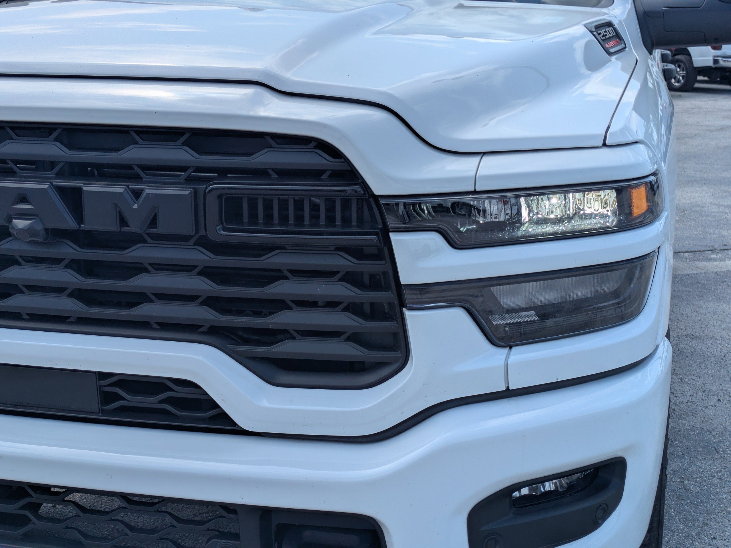 Used 2025 Bright White Clearcoat Ram Big Horn image 10