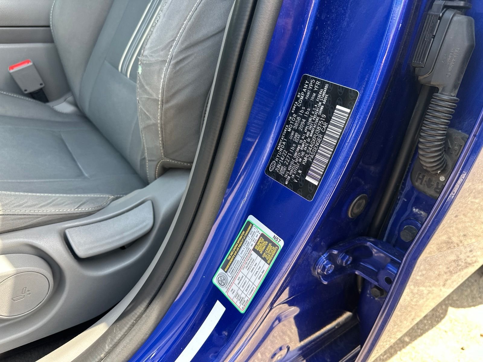 Used 2023 Blue Hyundai SEL image 20