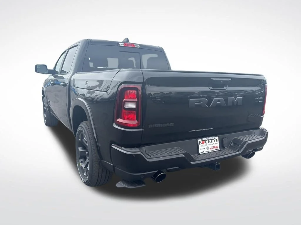 New 2026 Diamond Black Crystal Pearl-Coat Exterior Paint RAM BIG HORN image 5