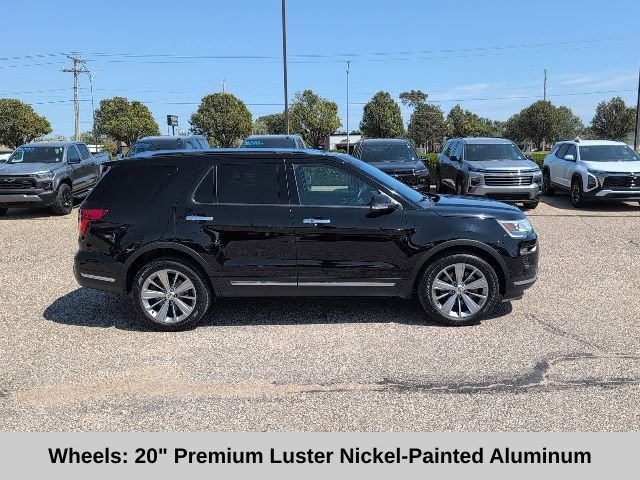 Used 2018 Shadow Black Ford Limited image 17