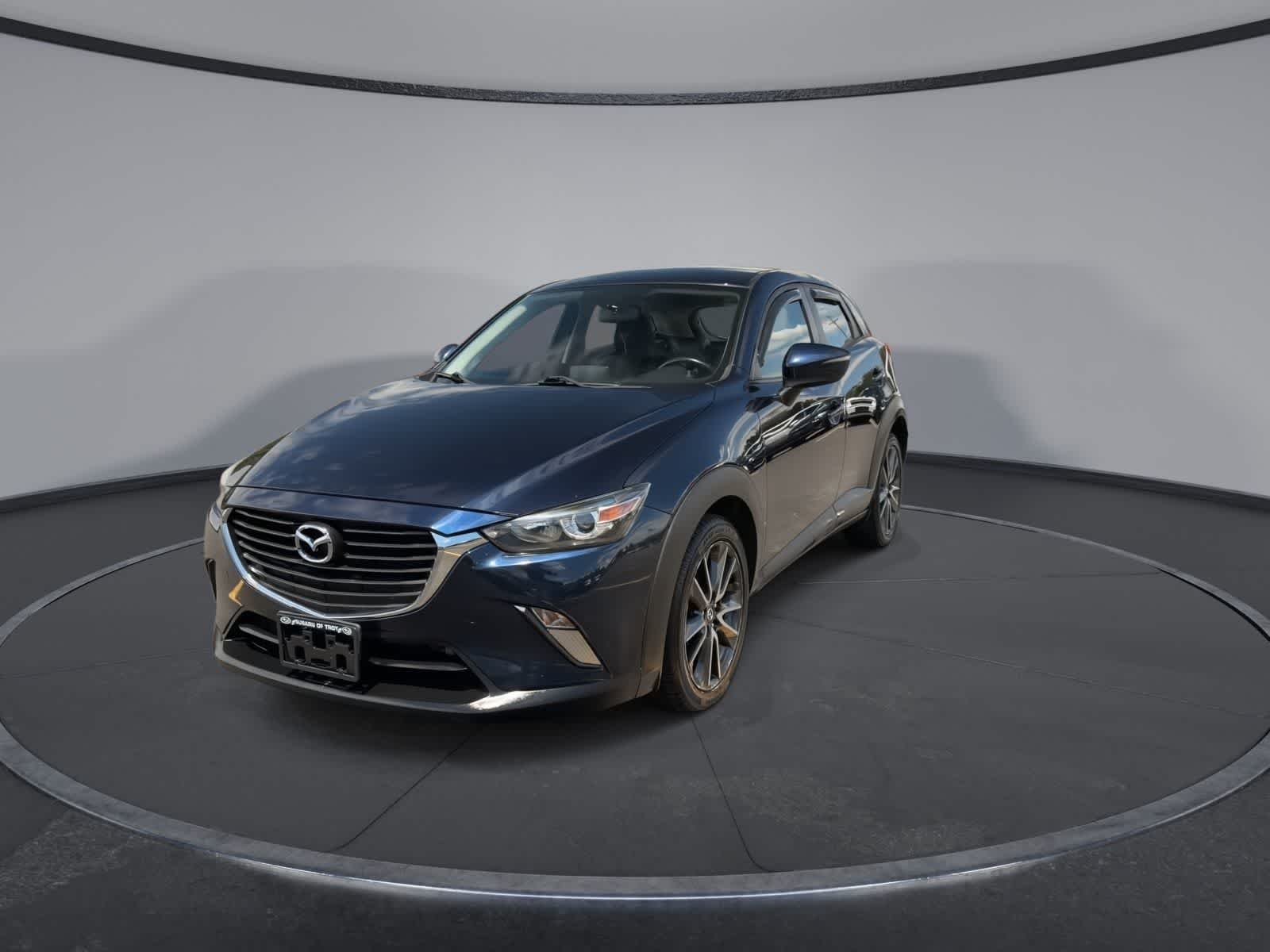 Used 2017 Deep Crystal Blue Mica Mazda Touring image 4