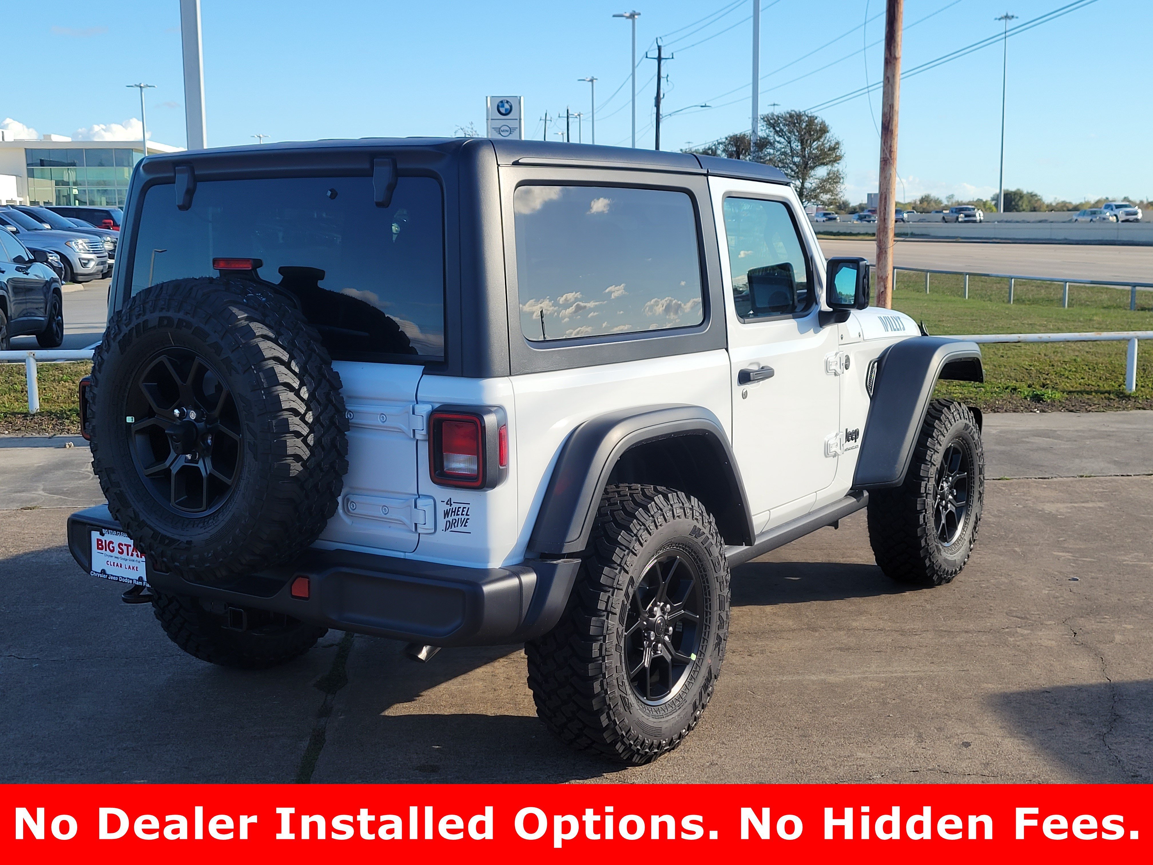 New 2026 Bright White Clearcoat Jeep Willys image 4