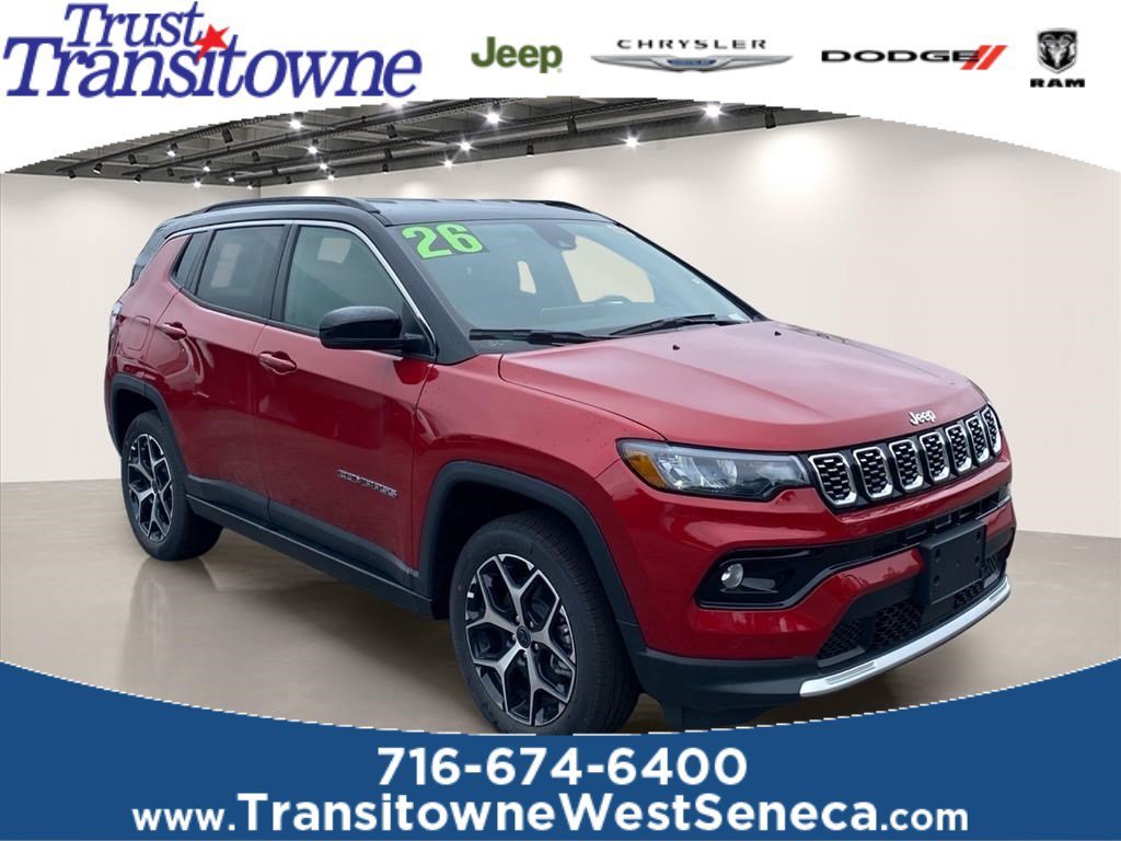 New 2026 Red Hot Pearl-Coat Exterior Paint Jeep Limited image 1