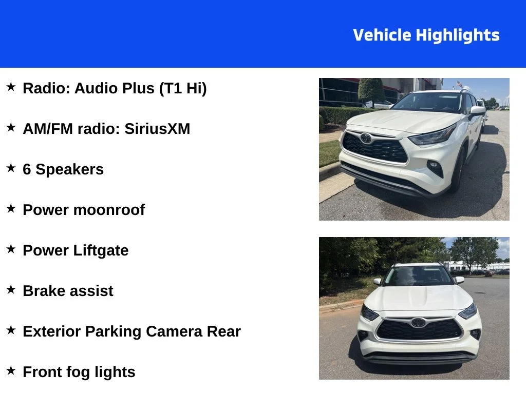 Used 2020 White Toyota XLE image 4