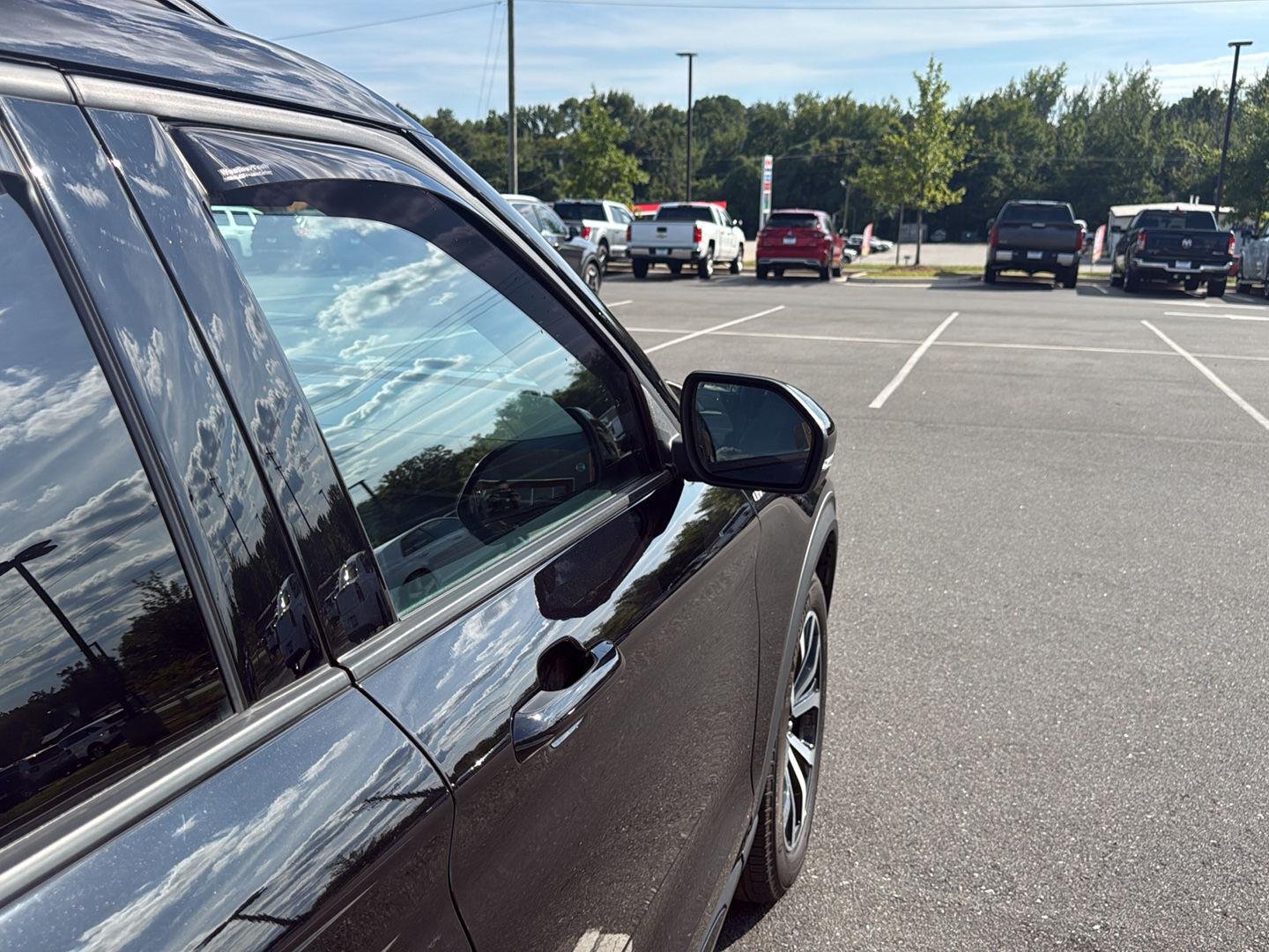 Used 2025 Agate Black Metallic FORD STLINE image 11