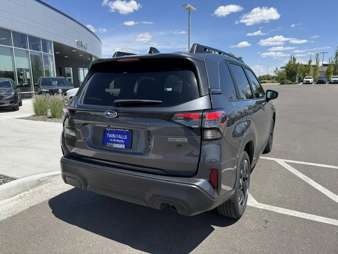 New 2026 Magnetite Gray Metallic Subaru Premium Hybrid image 8