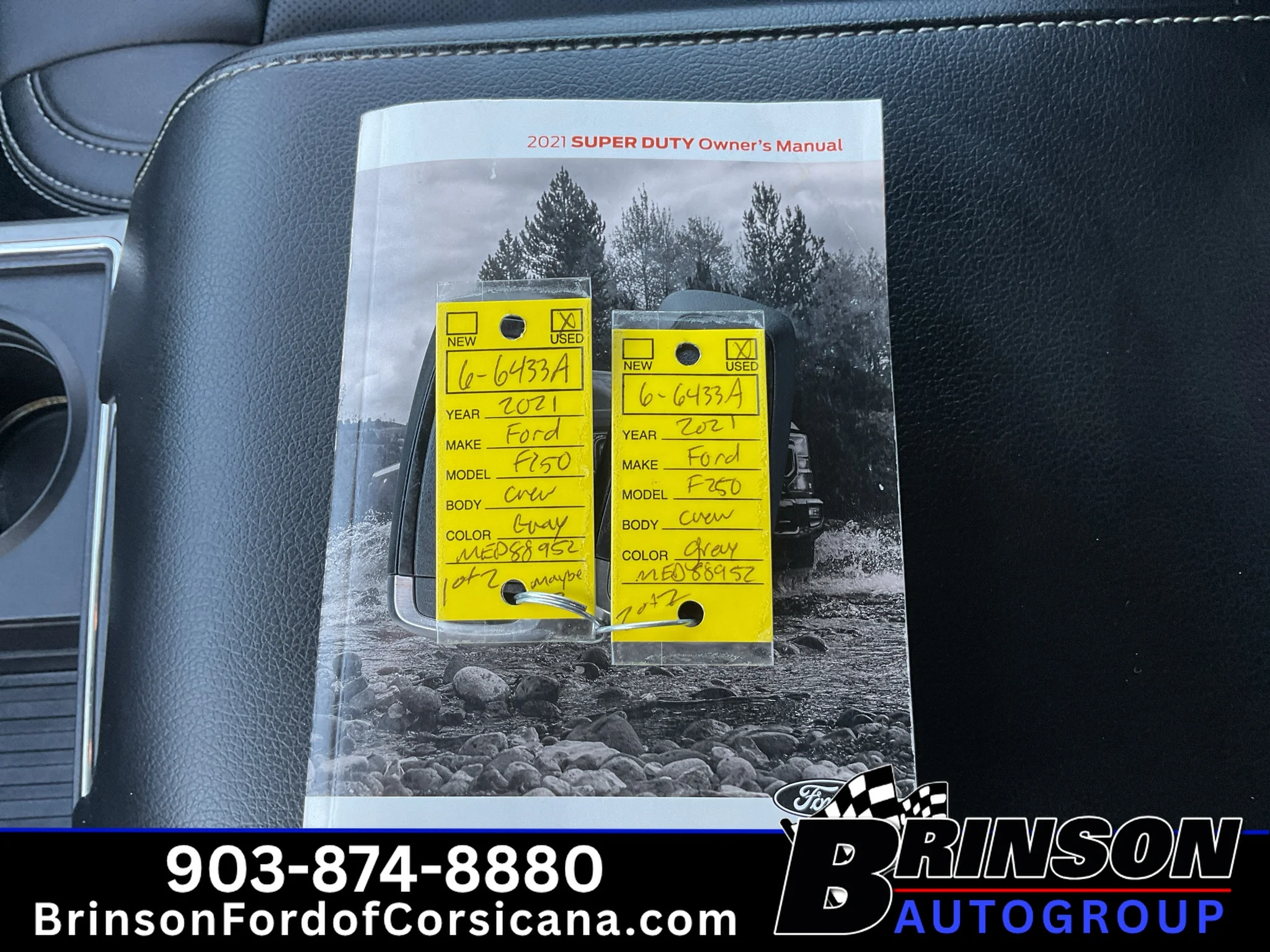 Used 2021 Lithium Gray Metallic Ford LARIAT image 37
