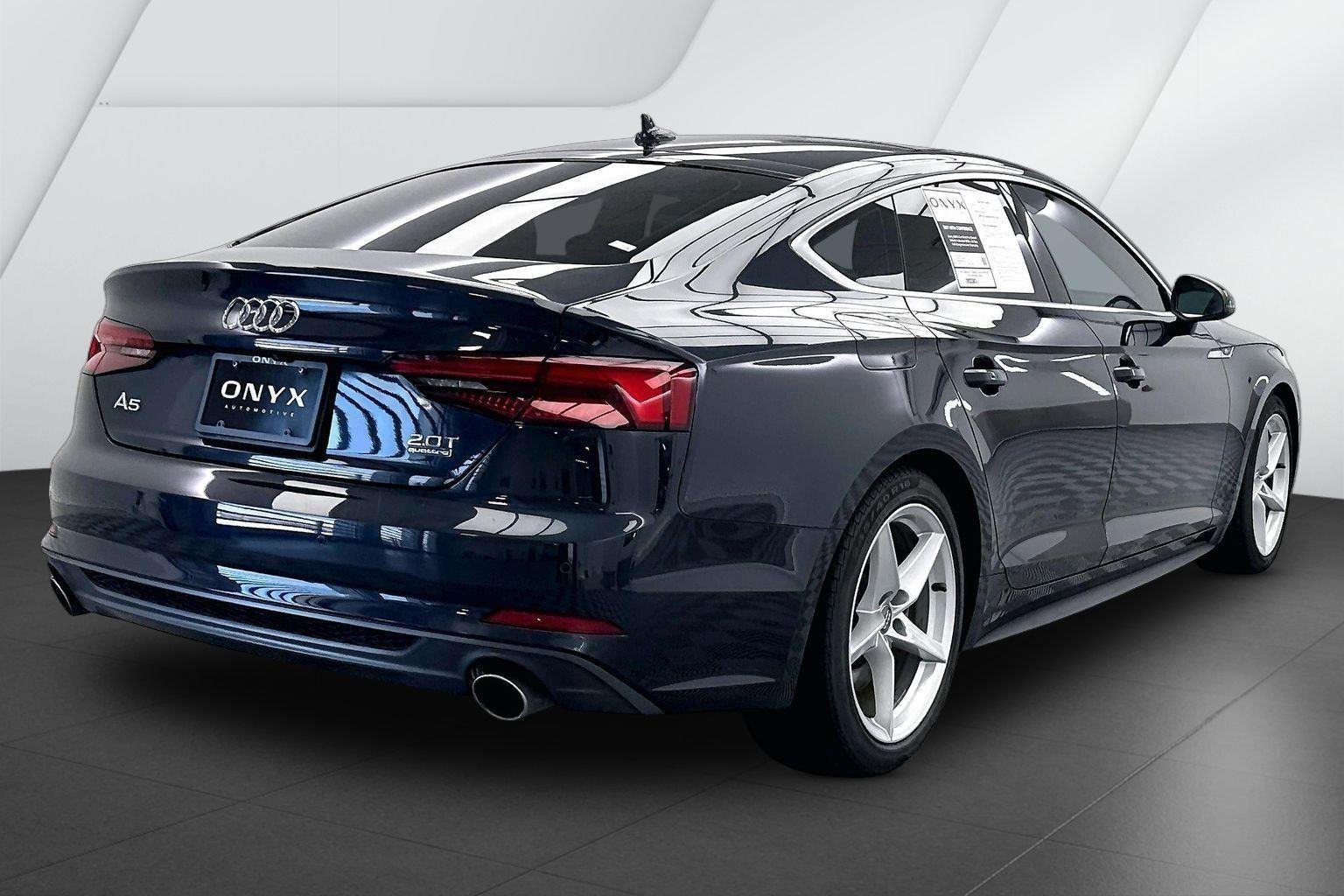 Used 2018 Moonlight Blue Metallic Audi Premium Plus image 5