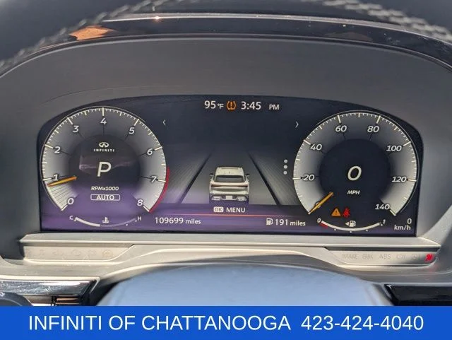 Used 2023 Black INFINITI Sensory image 12