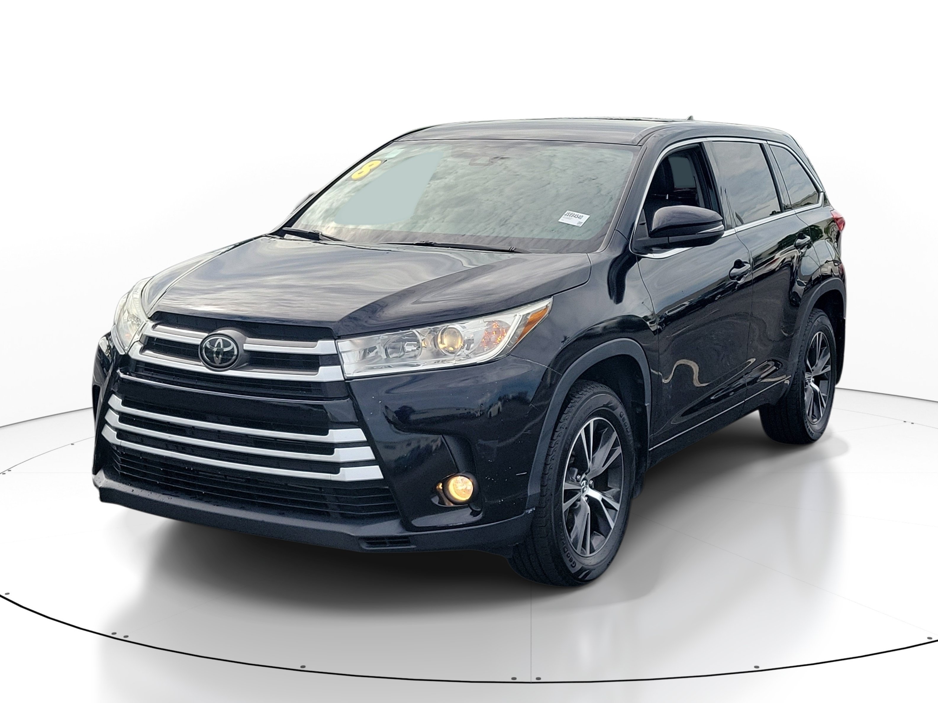 Used 2018 Midnight Black Metallic Toyota LE Plus image 2