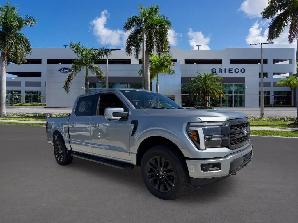New 2026 Iconic Silver Metallic Ford Lariat® image 1