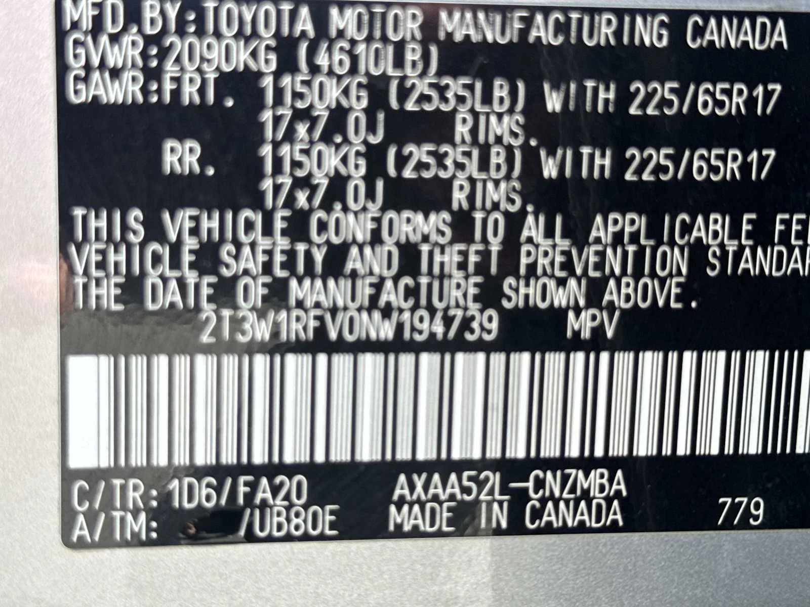 Used 2022 Silver Sky Metallic Toyota XLE image 24