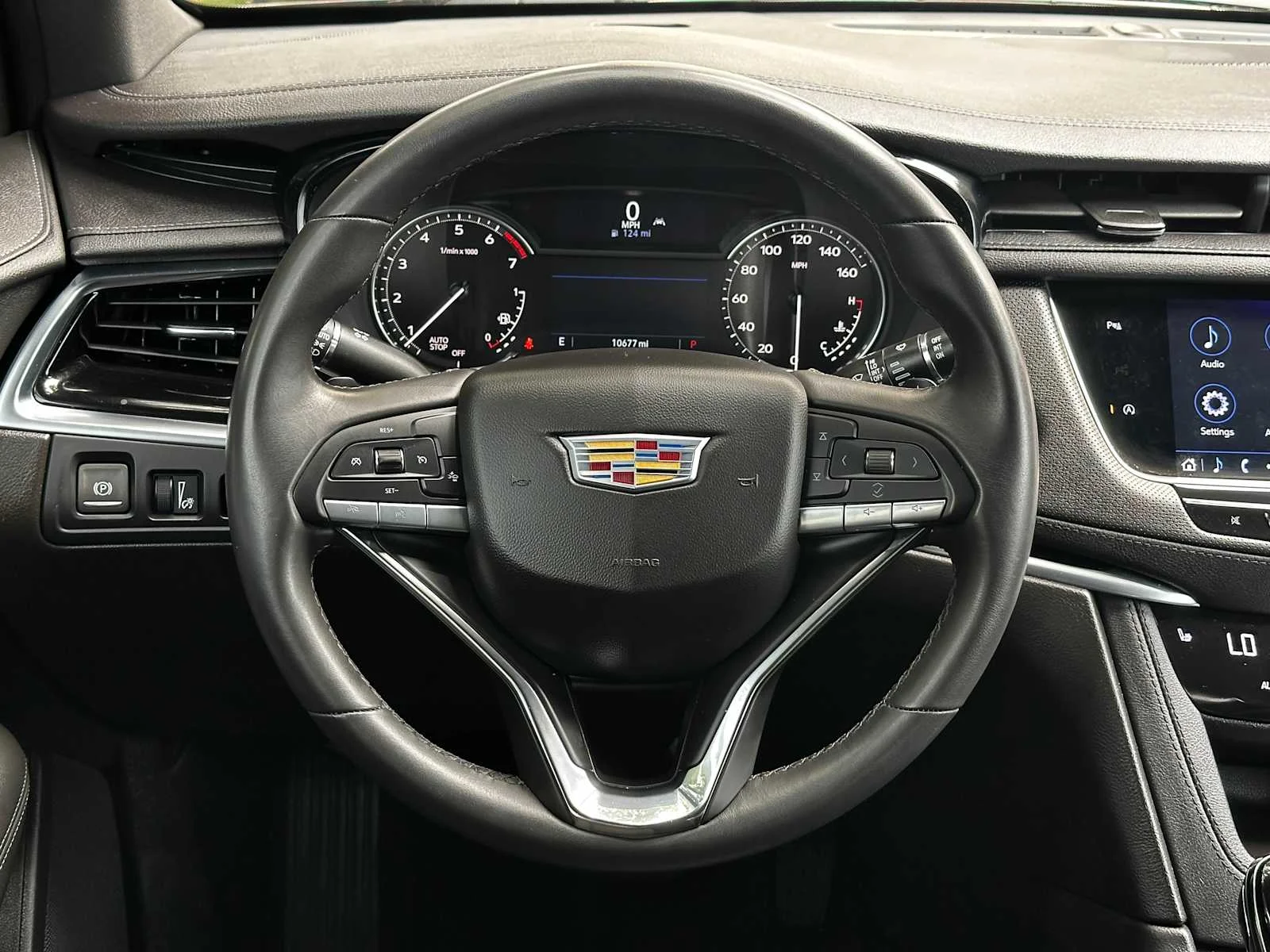 Certified Used 2025 Stellar Black Metallic Cadillac Luxury image 17