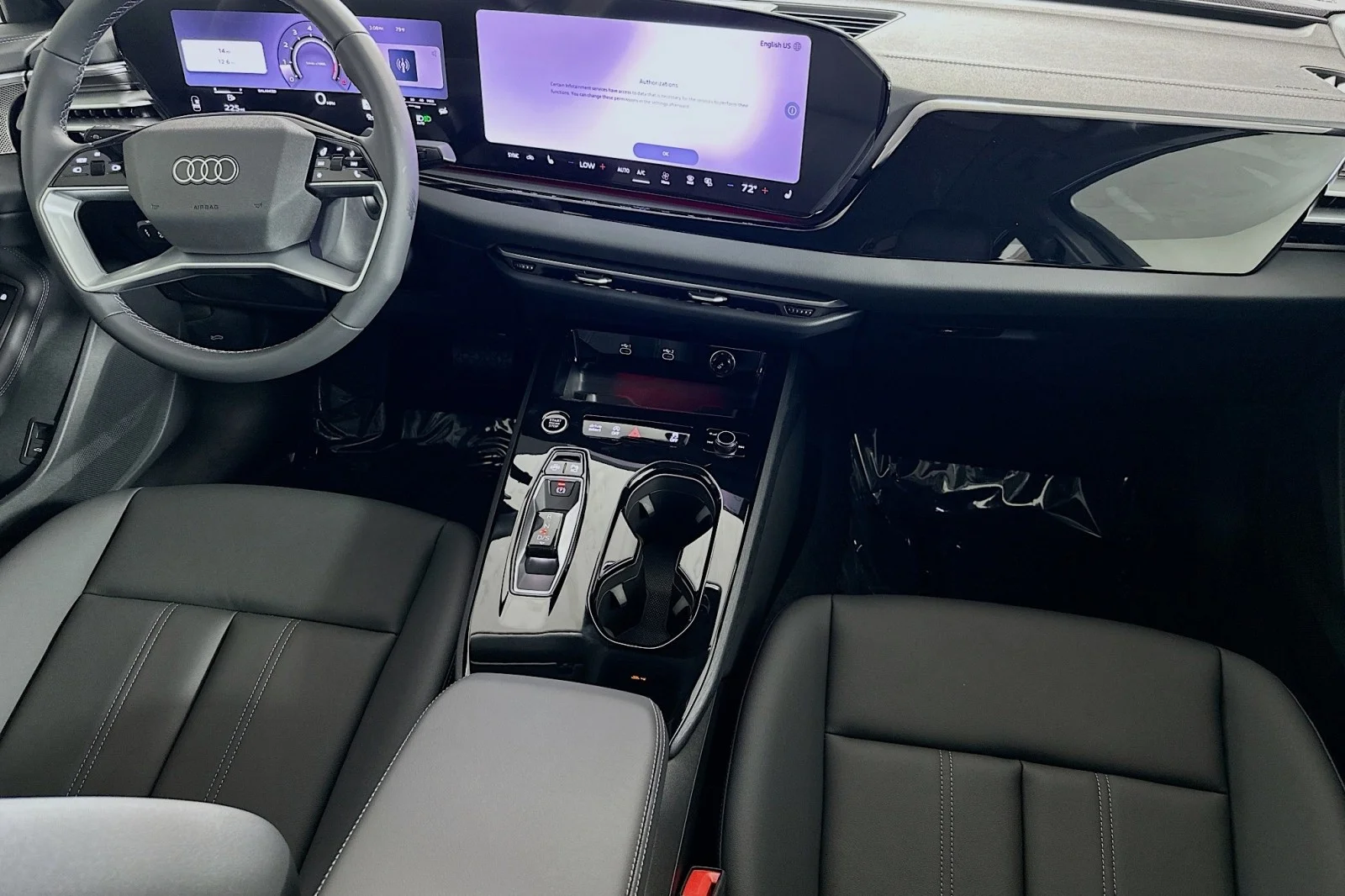 New 2026 Mythos Black Metallic Audi Premium Plus image 6